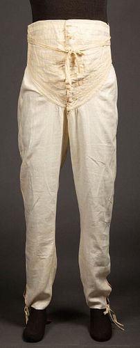 MAN'S ABDOMINAL SUPPORT DRAWERS, NYC, 1820-1840