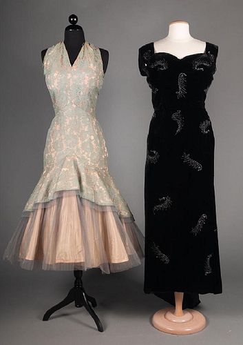 FABIANI & RODRIGUEZ EVENING GOWNS, 1950-1960s