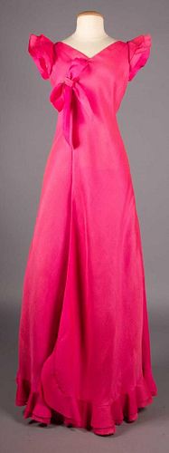 DIOR COUTURE PINK EVENING GOWN, PARIS, A-W 1971