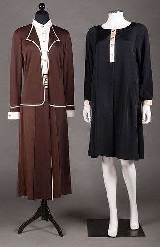 BEENE & DiCAMERINO DAY DRESSES, 1960-1970s