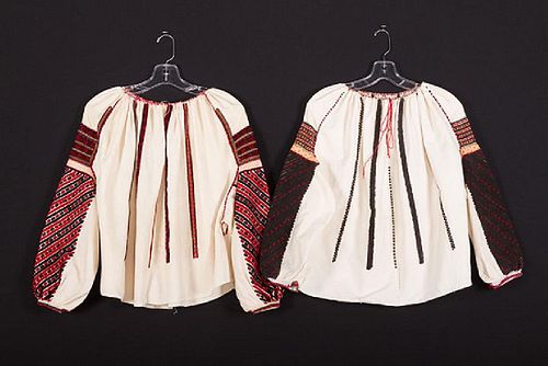 2 EMBROIDERED ETHNIC SHIRTS