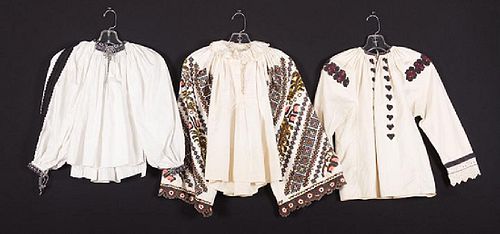 3 EMBROIDERED ETHNIC BLOUSES