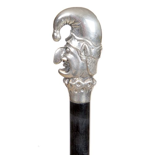 Silver Punch Cane
