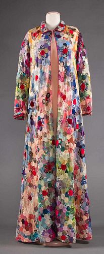 SUMMER COAT MADE OF PIECED QUILT, 1930-1940