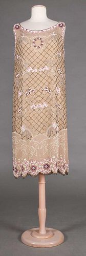 BEADED FLAPPER DRESS, 1920s