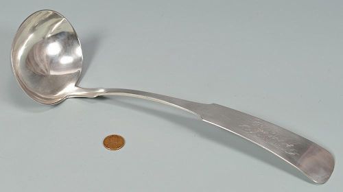 Fletcher KY Coin Silver Punch Ladle