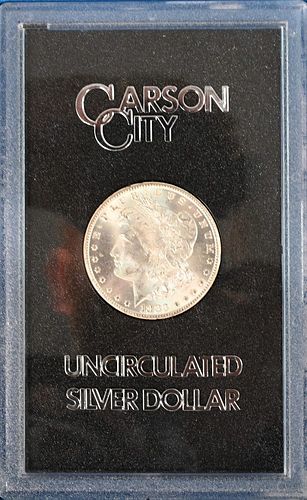 1883 Carson City Morgan Silver Dollar.