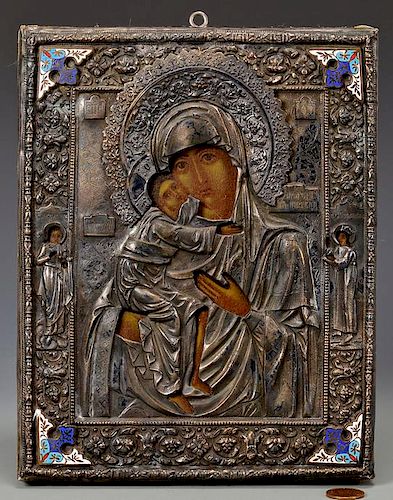 Russian Mother of God from Vladimir Icon