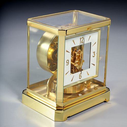 Jaeger-LeCoultre square face Atmos clock