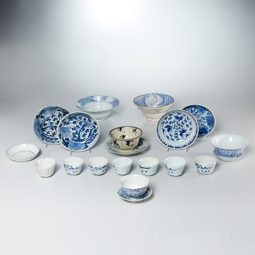 Collection Chinese & Asian blue & white porcelains