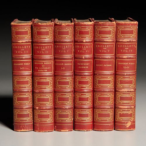 The Works of Tobias Smollett, (6) vols.