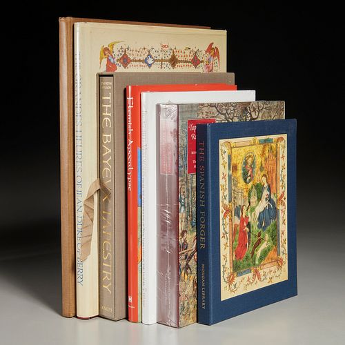 (7) Vols. Medieval & Renaissance tapestries & art