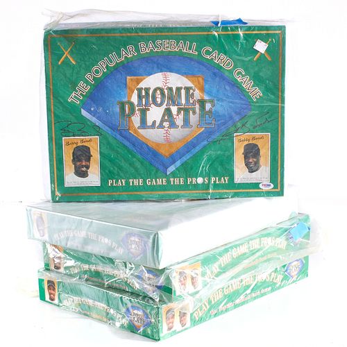 Group of Home Plate: Baseball Card Games