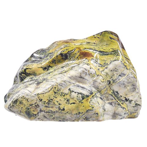 Polished Nephrite Scholar's Stone