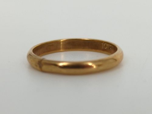 Gold Child's Ring