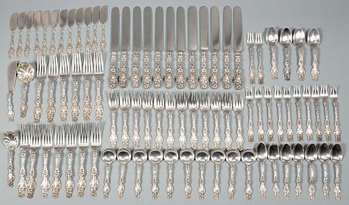 Whiting Sterling Flatware, Lily Pattern