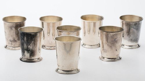 4933183: 8 Towle Sterling Silver Mint Julep Cups ES7AQ