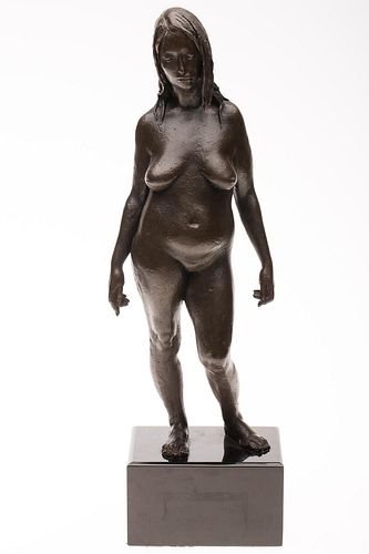 4933193: Bruno Lucchesi (American/Italian, b.1961), Standing
 Nude, Cast Bronze Sculpture ES7AL