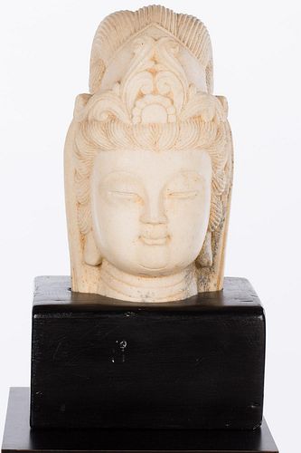 4933196: Chinese Head of a Guanyin, 20th Century ES7AC