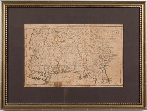 4933221: Group of Three Antique Maps of Southern Interest, 18th/19th Century ES7AO