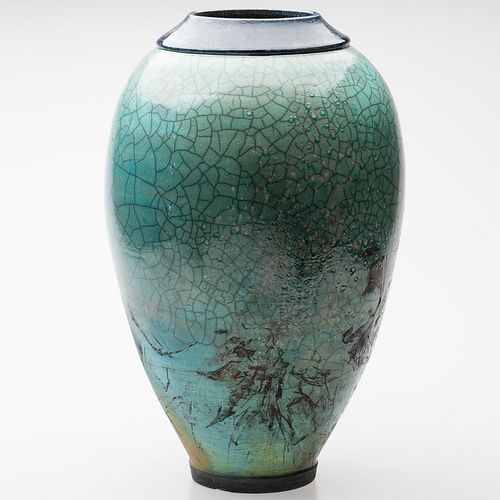 4933266: John Jensen (Georgia, 20th/21st Century), Pottery Vase ES7AF