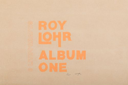 4933326: Roy Lohr (Florida, 20th Century), Album One, Portfolio of Lithographs ES7AO