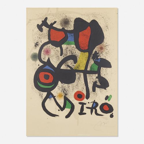 Joan Miro - Bronzes Exhibition Hayward Gallery London