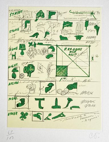 Claes Oldenburg - Notes in Hand 20