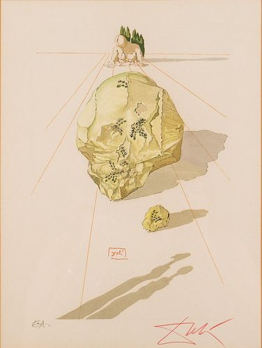 4842483: Salvador Dali (Spain, 1904-1989), The Divine Comedy,
 Inferno No. 23, Lithograph C8BKL