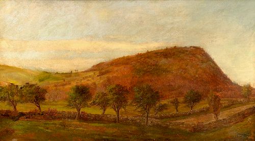 Frank Shapleigh Oil on Canvas Landscape