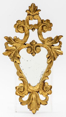 Rococo Style Gilt Mirror