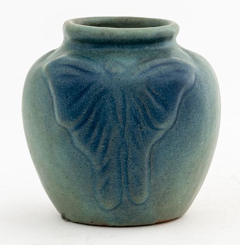 Arts & Crafts Van Briggle Pottery Blue Vase