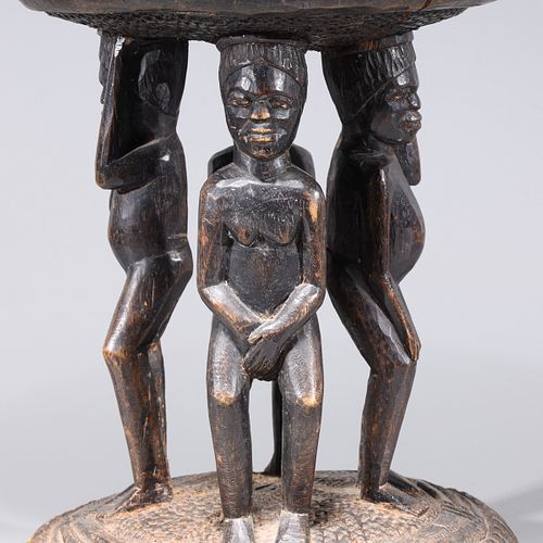 African Wooden Stool
