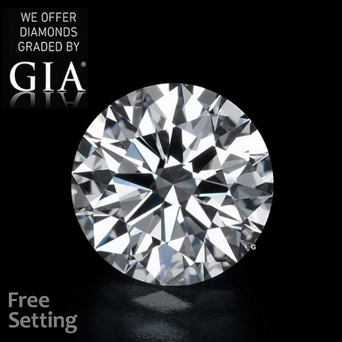 1.51 ct, D/VS1, Round cut GIA Graded Diamond. Appraised Value: $45,200 