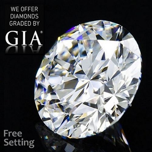 3.01 ct, H/VVS2, Round cut GIA Graded Diamond. Appraised Value: $123,700 