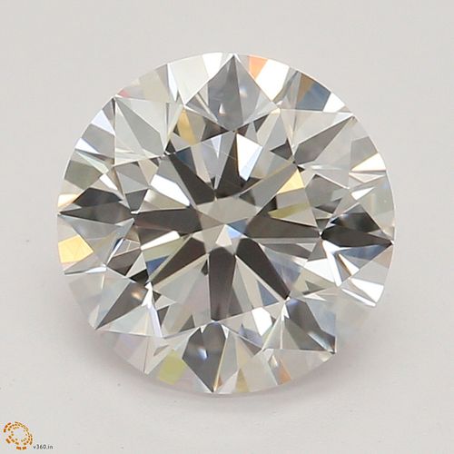 1.00 ct, Natural Faint Pink Color, VVS2, Round cut Diamond (GIA Graded), Appraised Value: $33,700 