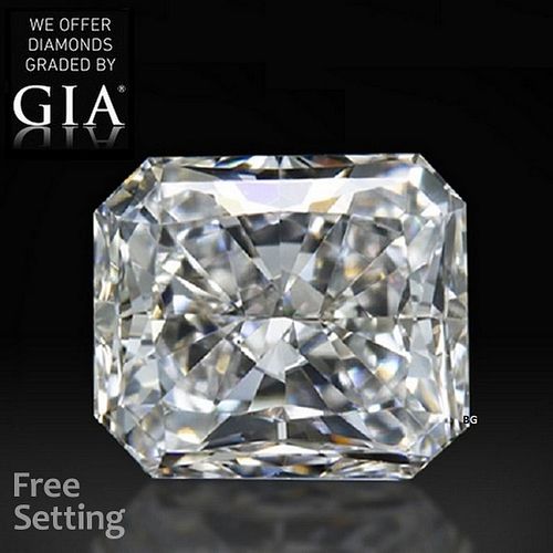 3.51 ct, E/VS2, Radiant cut GIA Graded Diamond. Appraised Value: $141,200 