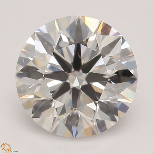 1.00 ct, Natural Faint Pink Color, VS2, Round cut Diamond (GIA Graded), Appraised Value: $33,500 