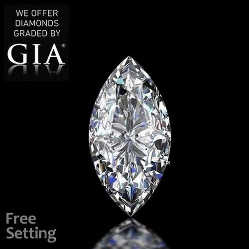 2.03 ct, D/FL, Marquise cut GIA Graded Diamond. Appraised Value: $87,000 