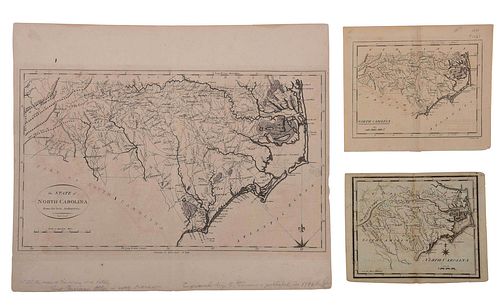 Three 18th Century North Carolina Maps