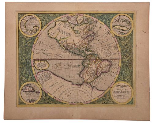 Mercator - America sive India Nova ad magnae Gerardi...