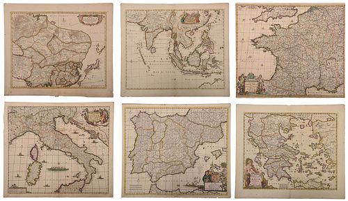 De Wit - Six Maps of Europe and Asia