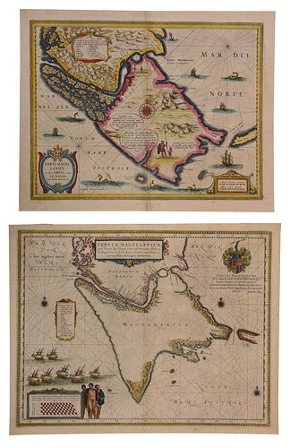 Blaeu - Two Maps of South America