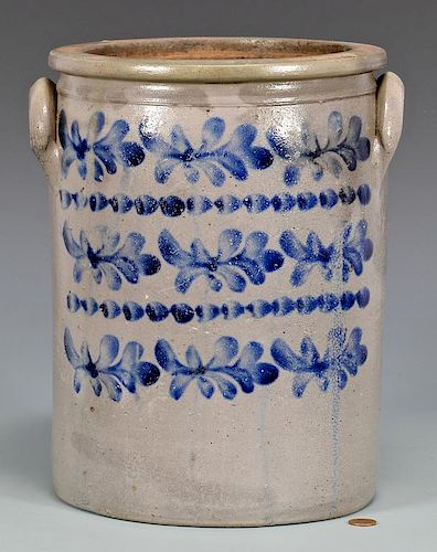 KY Cobalt Decorated Jar attrib. J. H. Miller