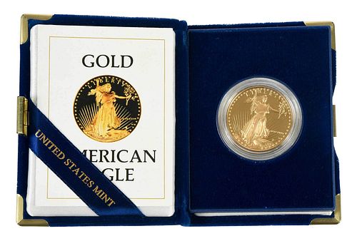 1986-W Proof Gold American Eagle