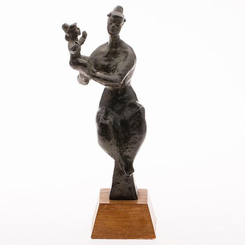 4777530: Chaim Gross (American, 1904-1991), Mother and Child,
 Cast Bronze Sculpture KL7CL