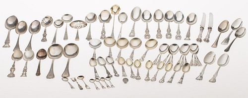 4777541: Miscellaneous Group of Sterling Silver Flatware,
 Mainly Spoons, 64 pcs. KL7CQ
