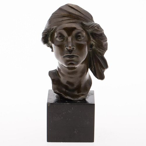 4777577: Evelyn B. Longman (American, 1874-1954), The Muse,
 Cast Bronze Sculpture KL7CL
