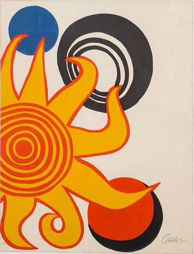 4643758: Alexander Calder (American, 1898-1976), Constellation, Lithograph KL6CO