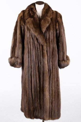 4642610: Ben Kahn Full Length Mink Coat, Probably Size 8 TF1SH